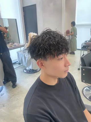 ショート パーマ メンズ メンズ特化🔥 金子直斗のヘアスタイル