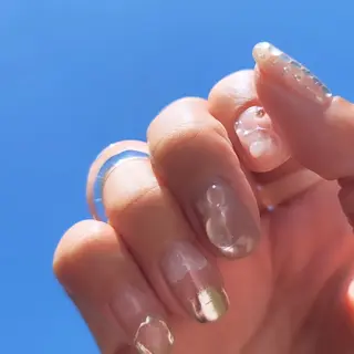 ネイル 🌲🌳🚪iiit o🌲🌳🌲のネイルデザイン