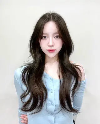 ロング カラー miuru/網紅ヘア 🇨🇳レイヤーのヘアスタイル