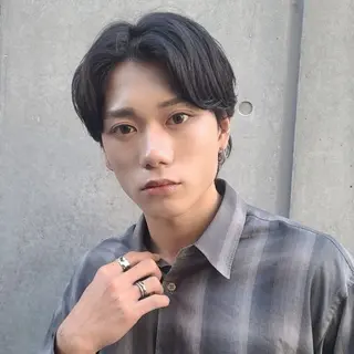 メンズ ヘアアレンジ/透明感 カラー/AKARIのヘアスタイル