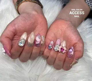 ネイル access nailのネイルデザイン