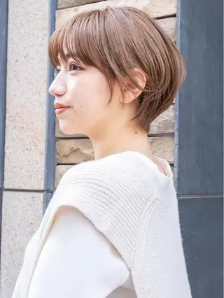 ショート 【1日2名様限定】 AFLOAT白川雄副のヘアスタイル