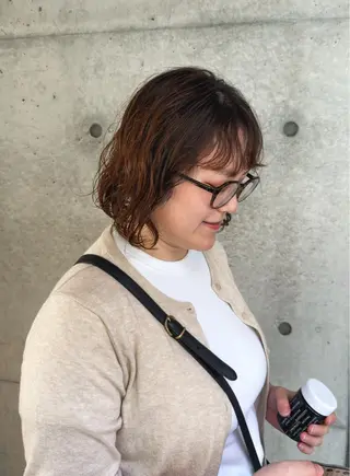 ミディアム パーマ ROUTE KOUTAのヘアスタイル