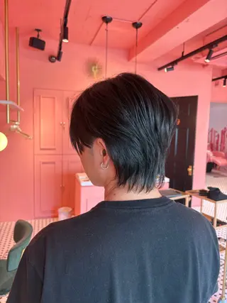 ショート メンズ organic＋live所属・樋口 花穂のヘアスタイル