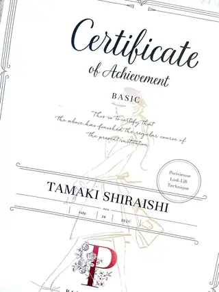 マツエク・マツパ Shine💫白石 珠紀のマツエク・マツパデザイン