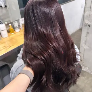 セミロング IS所属・横浜美容室/透明感 カラー/レイヤーのヘアスタイル