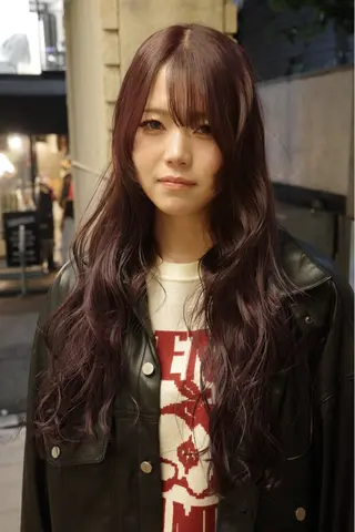 ロング カラー ハイトーンカラー ⭐️NAZUNAのヘアスタイル