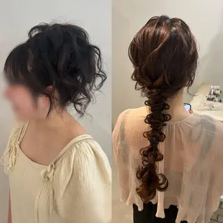 ロング りさ/ヘアセット 無料モデル募集🎀のマツエク・マツパデザイン
