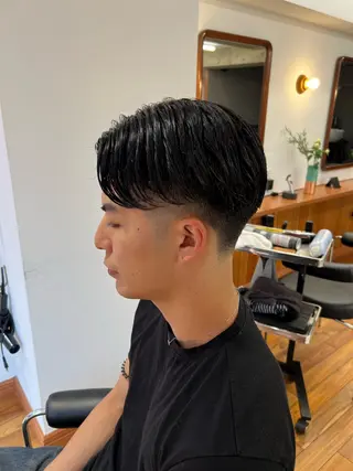 ショート メンズ メンズカット✂️ スキンフェード伊藤陸のヘアスタイル