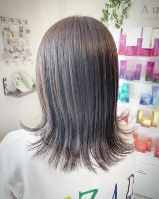 ミディアム カラー Avis Hair Works所属・野田 歩のヘアスタイル