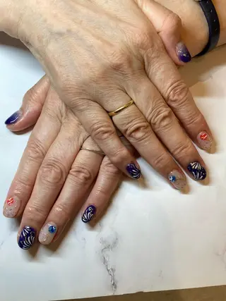 ネイル 久保 麗美のネイルデザイン