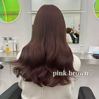 ロング 💗韓国暖色ヘア NO.1💗🪽のヘアスタイル