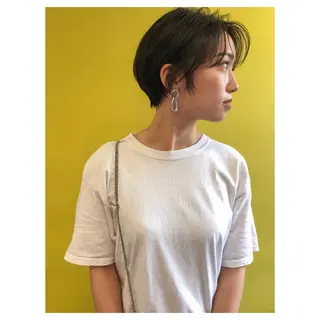 ショート nessヤマサキ リュウタのヘアスタイル