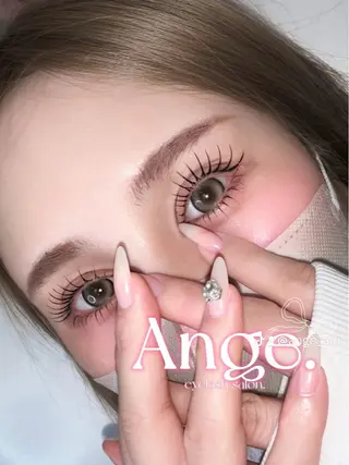 マツエク・マツパ Ange.アンジュ モデル研修のマツエク・マツパデザイン