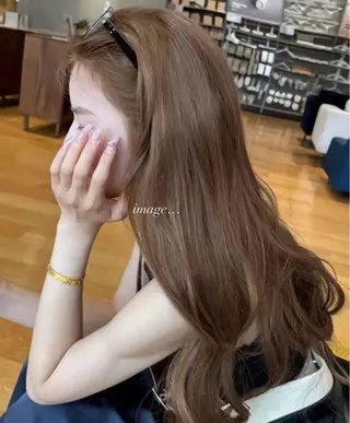 ロング カラー みゆう🎀ショート ボブ×透明感カラーのヘアスタイル