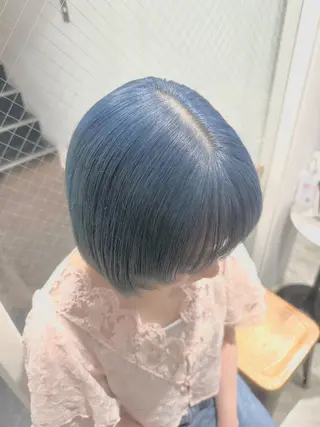 ショート カラー ハイトーン･髪質改善 MIOKAのヘアスタイル