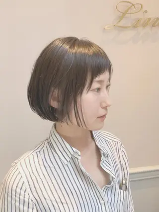 ショート カラー ÅPLEDGE【アプレッジ】所属・中村 瑛秀のヘアスタイル
