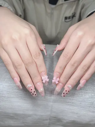 ネイル Lee Nails チップ長さだし専門店のネイルデザイン