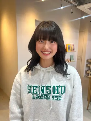 カラー 表参道/kozue/ 艶髪/髪質改善のヘアスタイル