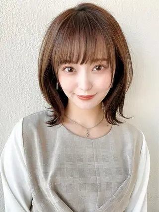 ミディアム 井上晃輔/ショート /ボブ/ミディアムのヘアスタイル