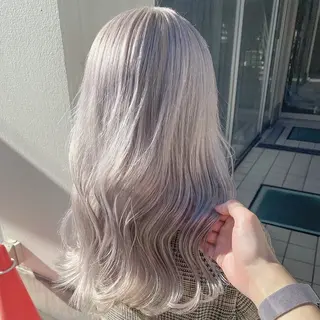 ロング カラー ハイトーン/ブリーチ 💙みずき💙のヘアスタイル