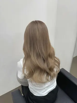 セミロング ✂︎透明感カラー特化 /日和優真✂︎のヘアスタイル