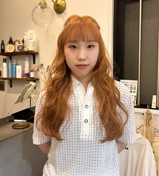 ロング メイ🩰wカラー/ お呼ばれヘアのヘアスタイル