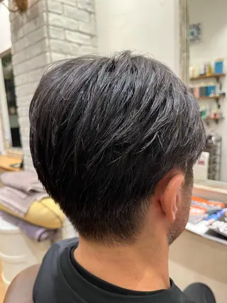 メンズ シシヘアー メイのヘアスタイル