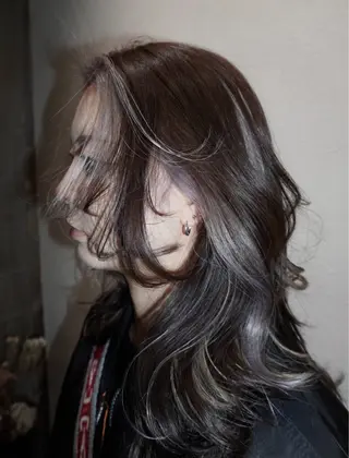 カラー yll所属・似合わせ/ハイトーン /中目黒/さくらのヘアスタイル