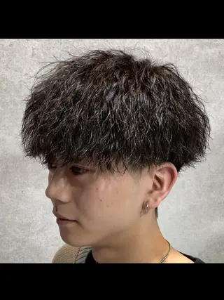 カラー パーマ ヘアアレンジ メンズ メンズ🐺カラー／ 垢抜け🔥木村晴希のヘアスタイル