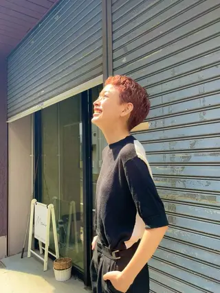 ショート Moanin'所属・さが あゆかのヘアスタイル