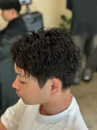 ショート メンズ 鹿児島 TSUBASAのヘアスタイル