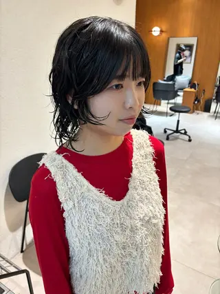 ミディアム yiye   青山店所属・Rako .のヘアスタイル