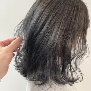 ミディアム カラー lar 立川南口所属・レイヤーボブ/ボブ 仲川和人のヘアスタイル