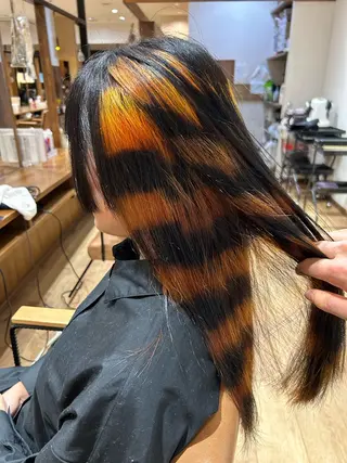 ロング カラー DISCOHAIR 海老名店池田真聖のヘアスタイル