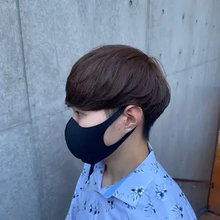 ショート カラー メンズ unopulir Vamos店所属・梅田茶屋町メンズ 専門美容師 山元一平のヘアスタイル