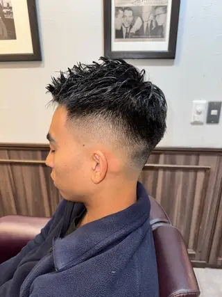 ショート ROYAL所属・田中 温斗のヘアスタイル