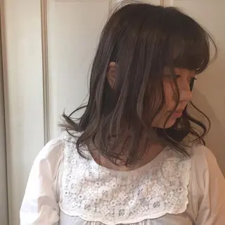 ミディアム 🌸ハイトーン 新田 廉 🌸のヘアスタイル
