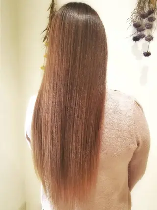 ロング パーマ 村岡【店長】 【骨格矯正ショート】のヘアスタイル