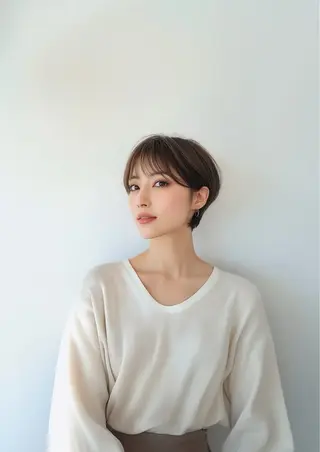 ショート 似合わせカット/ 髪質改善/前島のヘアスタイル