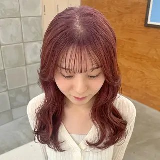 ロング カラー ANY mikuのヘアスタイル