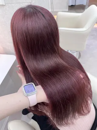 セミロング カラー 🫧Ess 🎀chihinaのヘアスタイル