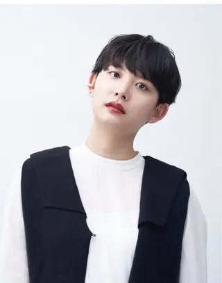 ショート カラーモデル募集 三浦真理恵のヘアスタイル