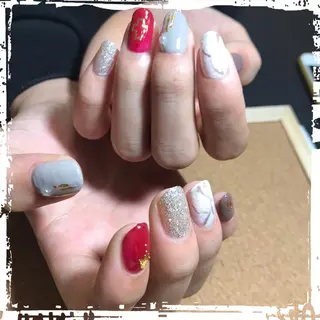 ネイル ECLAT エクラ所属・寺山 千鶴のネイルデザイン