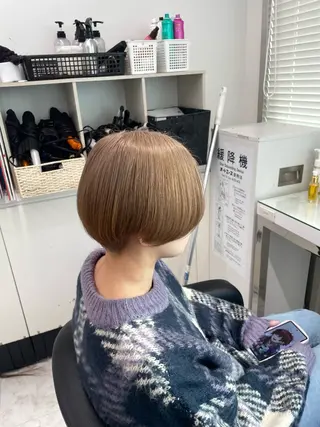 ショート カラー 透明感💕今っぽ似合 わせ𝐍𝐨. 𝟏のヘアスタイル