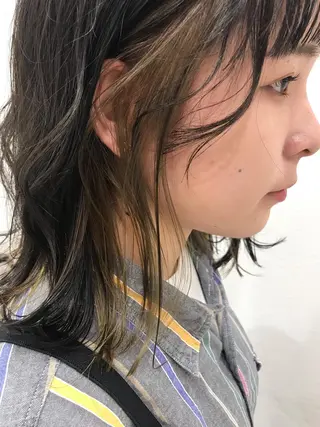 ミディアム stylist/蛯谷 珠里のヘアスタイル