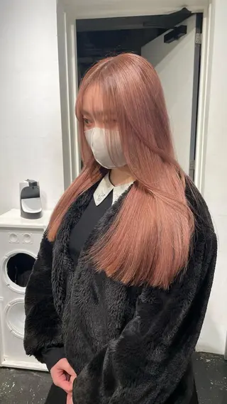 ロング カラー パーマ ヘアアレンジ メンズ キッズ ネイル マツエク・マツパ アイブロウ 艶ハイトーン/ヘア アレンジAYAKAのヘアスタイル