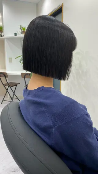 ショート カラー RURI韓国ボブ 🇰🇷タッセルボブのヘアスタイル