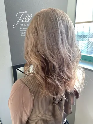 ミディアム カラー jill by gisel＿奥家のヘアスタイル