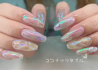 ネイル 神田 ココナッツのネイルデザイン